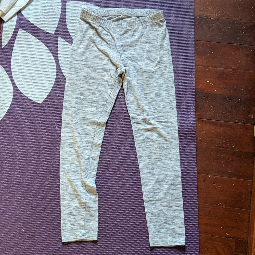 Girls 7/8 Cat & Jack Light Grey Leggings